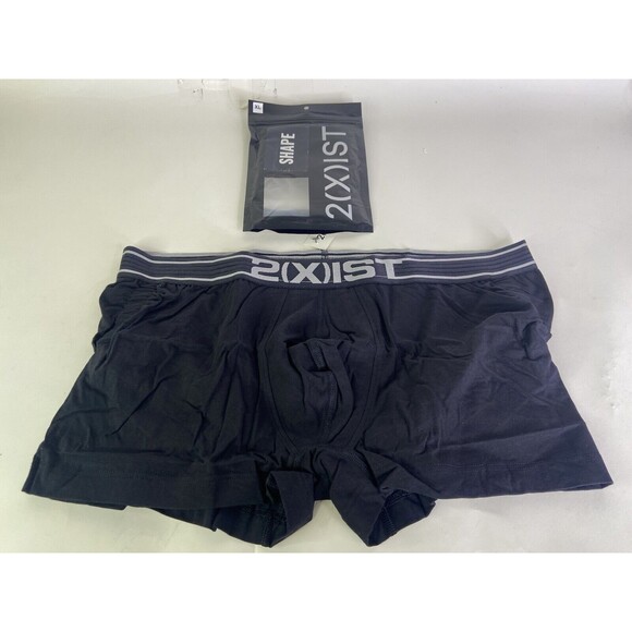 2XIST Shapewear Shape Lift No Show Trunks Underwear Black 2016 Mens Size XL - Picture 1 of 3